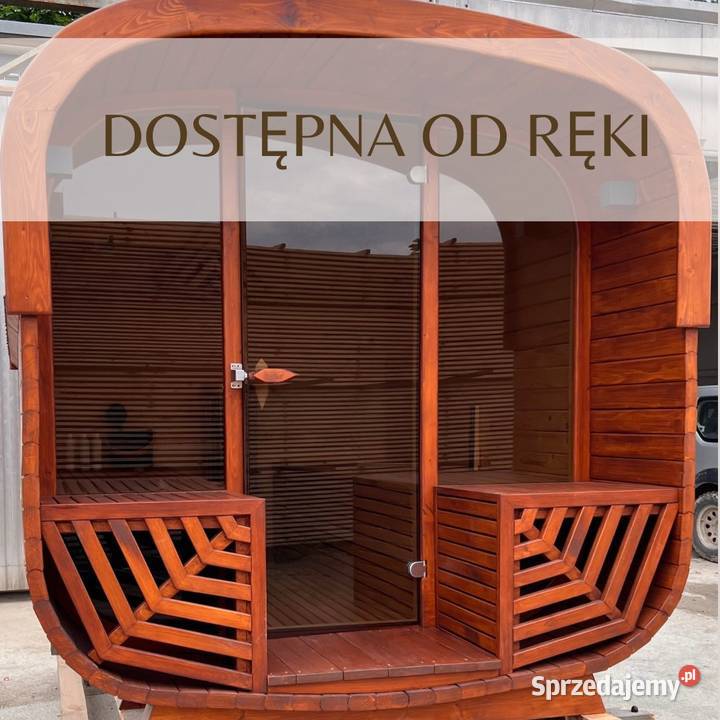 Sauna Beczka Ogrodowa Bania Ruska z Piecem Zakopane