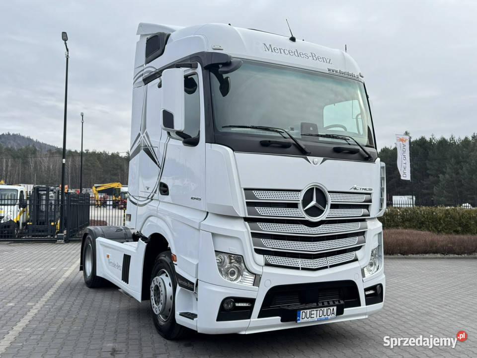 Mercedes ACTROS 1845 Euro 6 Stream Space tachograf Widełki