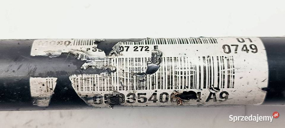 PÓŁOŚ PRAWA PRZÓD VOLKSWAGEN PHAETON 3D0407272F Lipno