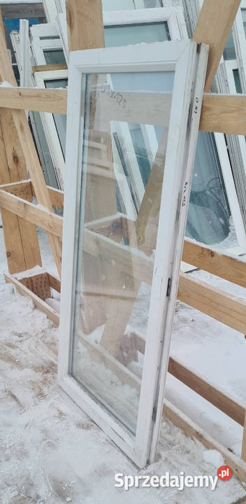 OKNA KacprzaK Witryna 62x119 FIX Używany PCV Siedlce sprzedam