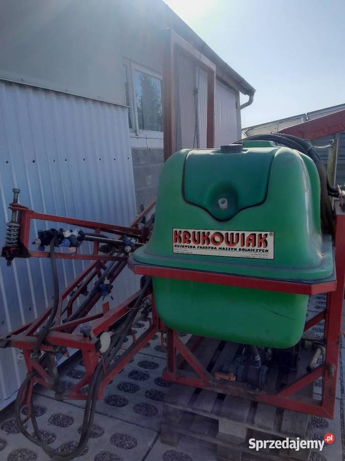 Opryskiwacz zawieszany Krukowiak 800l 12m Rzeplin
