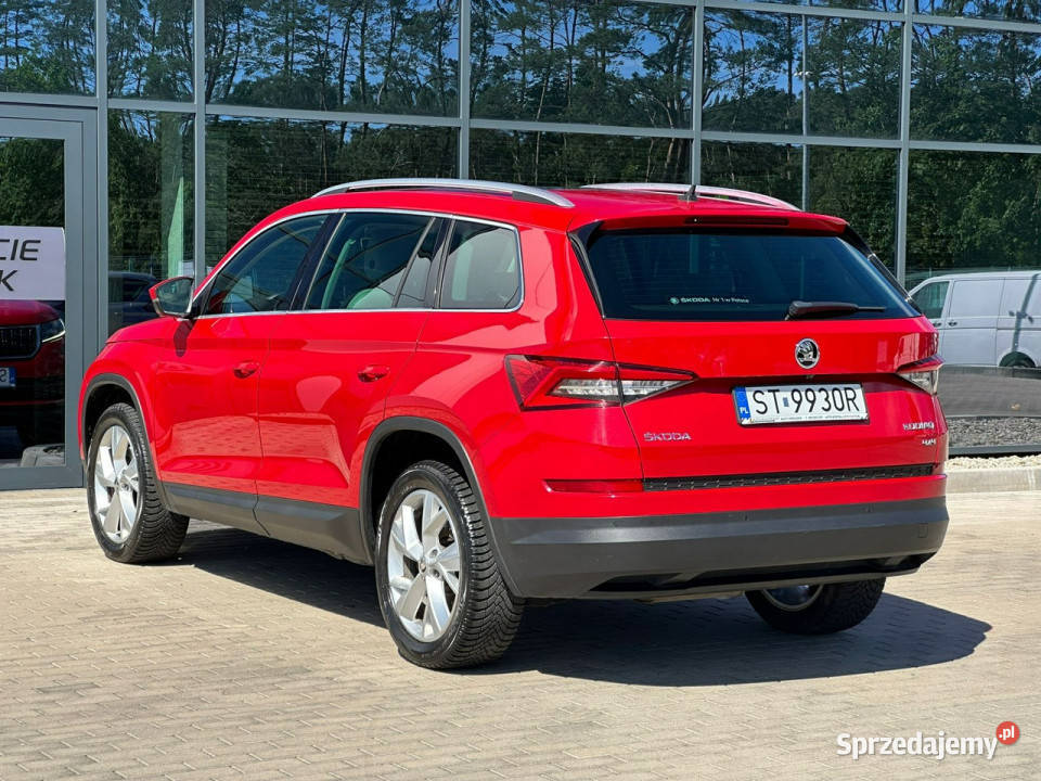 koda Kodiaq Salon Full LED Elklapa Skóra światła do jazdy dziennej Kodiaq