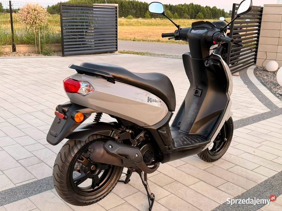 Skuter Peugeot Kisbee 2017r 50cc 2t BLACK sprzedam