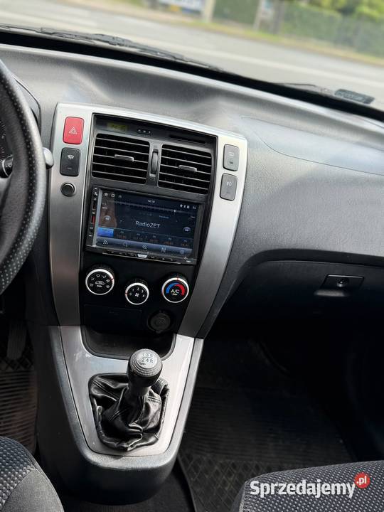 Hyundai Tucson 20 BENZYNGAZ 141 2008 klimatyzacja Częstochowa