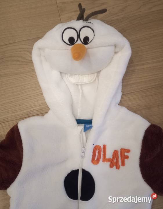 Strój karnawałowy Bałwan OLAF z Krainy Lodu 56 Pozostałe Toruń