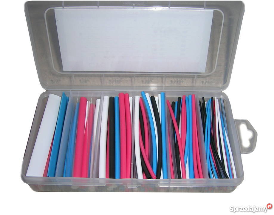 Zestaw rurek termokurczliwych 21 170 kolorowe Wyszków
