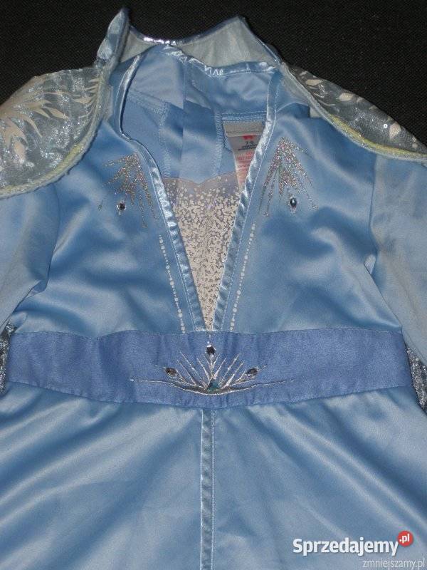 Strój kostium przebranie ELSA KRAINA LODU 2