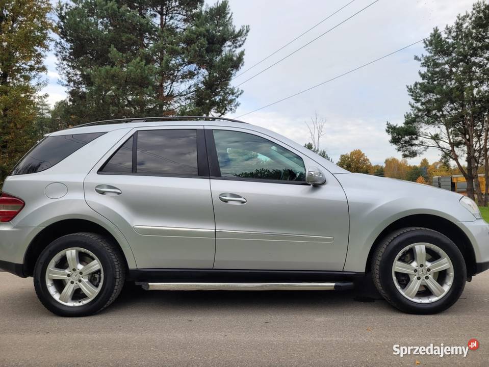 ładny MERCEDES ML W164 elektrycznie ustawiane fotele Bełchatów