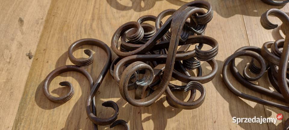 Elementy kute bramy ogrodzenia cetki eski Namysłów sprzedam