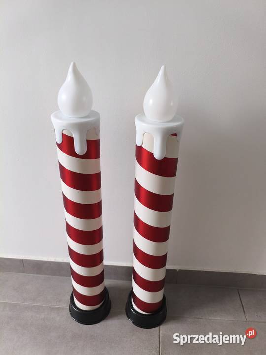 Świece świąteczne wysokie Dębica