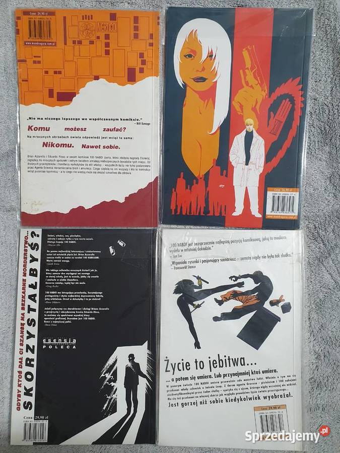 100 Naboi zestaw 4 komiksów wyd Mandragora Gdynia sprzedam
