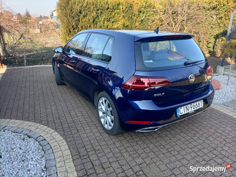 VW GOLF 7 FL 14TSI HIGHLINE SALON JASNE WNĘTRZE Inowrocław
