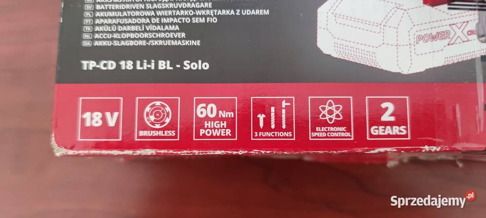 Wiertarko wkrętarka akumulatorowa z udarem Zduńska Wola
