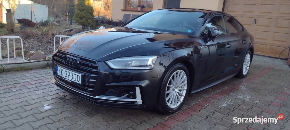 Audi A5 F5 20 Sportback TFSI Quattro Sport Rok produkcji 2017 małopolskie Kraków