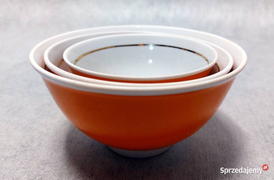 Krasnodarska Fabryka PorcelanyCzajka Miski ZSRR Szczecin