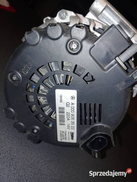 ALTERNATOR REGENEROWANY OM642 220A 14V A000 906 Kokotów