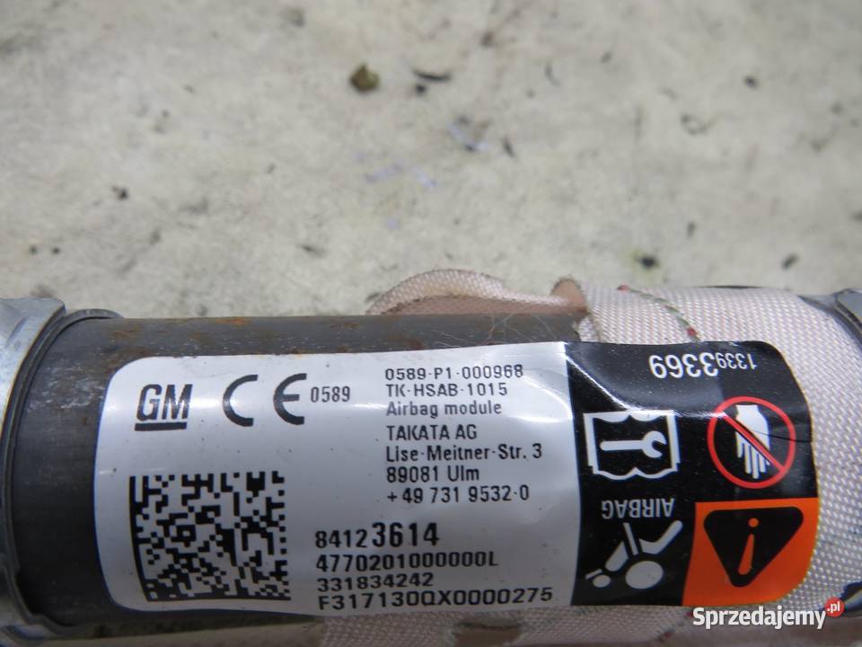 KURTYNA LEWA HB INSIGNIA B 84123614 osobowe lubelskie