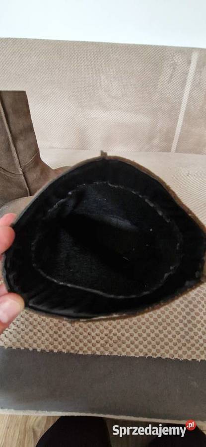buty trapery zimowe kozaki rom 3839 skóra inna Kozaki Kraków