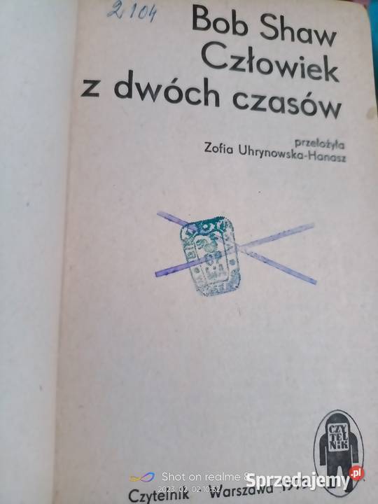 Człowiek z dwóch czasów Show pierwsze wydanie Rok wydania 1969 mazowieckie Warszawa