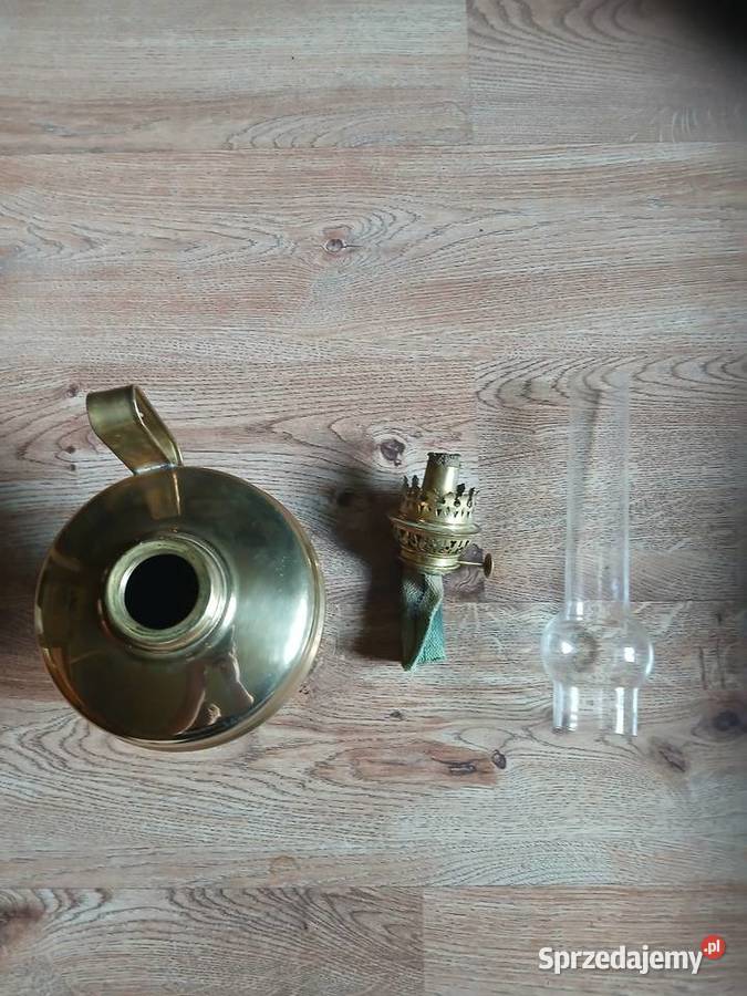 Mosiezna lampa naftowa Kraków sprzedam