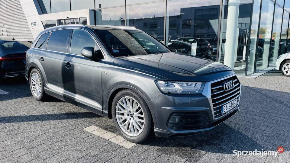 Audi Q7 Q7 Salon Serwis ASO SLine Pneumatyka Gdynia