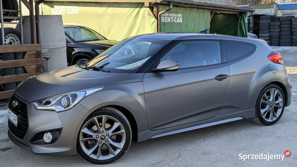 Hyundai Veloster 16TGDi186OPŁACONY Bezwypadkowy śląskie Częstochowa