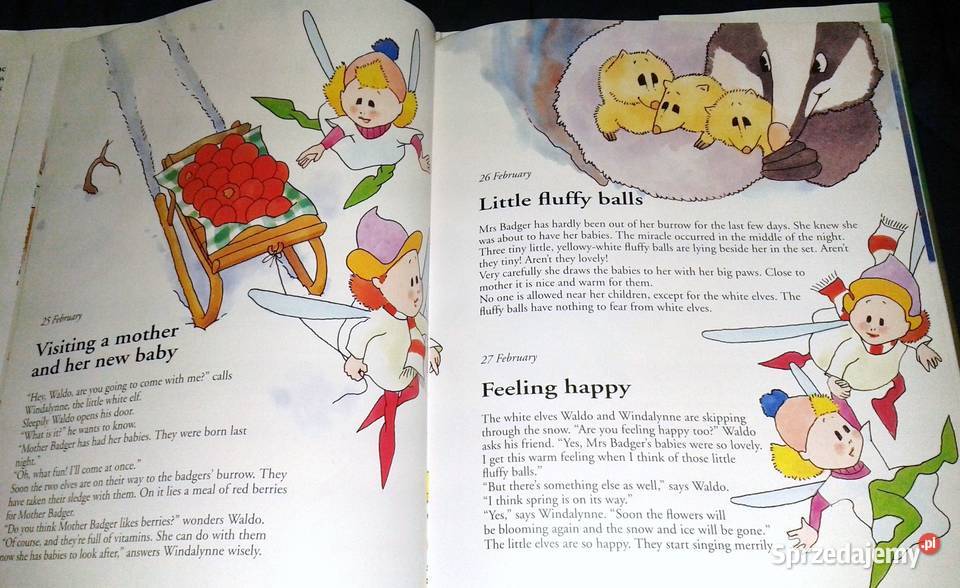 365 Elves Bedtime stories Francisca Frohlich Chełm