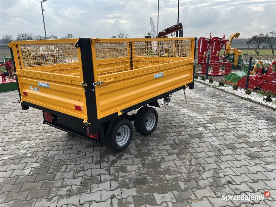 Przyczepka przyczepa DO MINI CIĄGNIKA 152T z Maszyny rolnicze Lublin