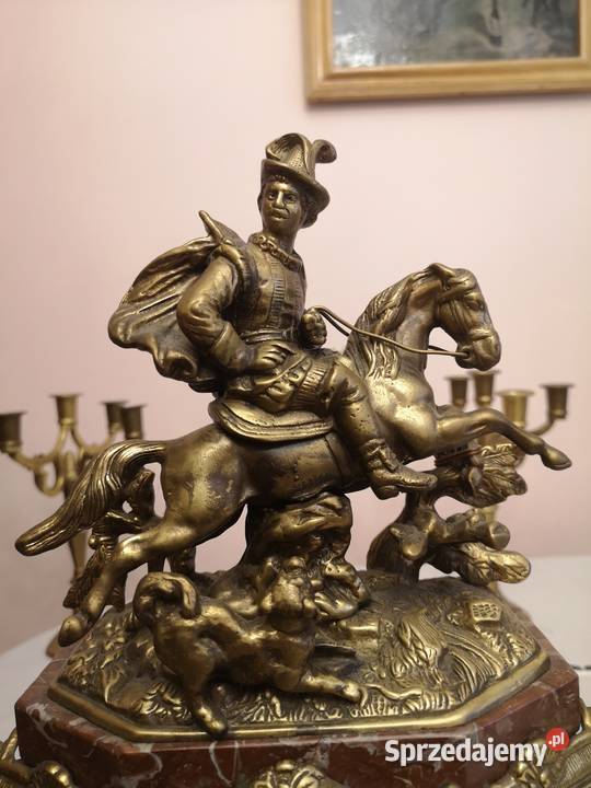 Zabytkowy zegar kominkowy mazowieckie Warszawa