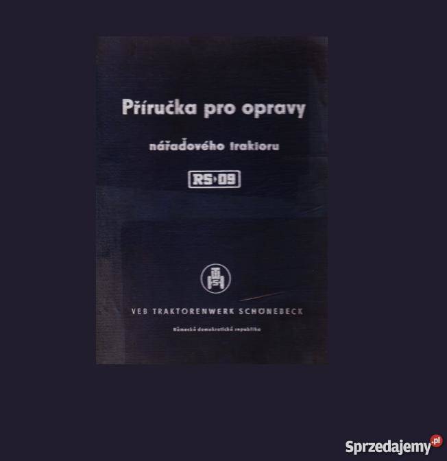 RS09 regulacje instrukcja napraw obsługi silnika Pozostałe