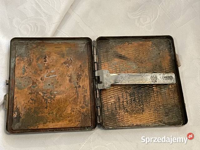 Papierośnica Armia Krajowa AK Kotwica Polski Antyki