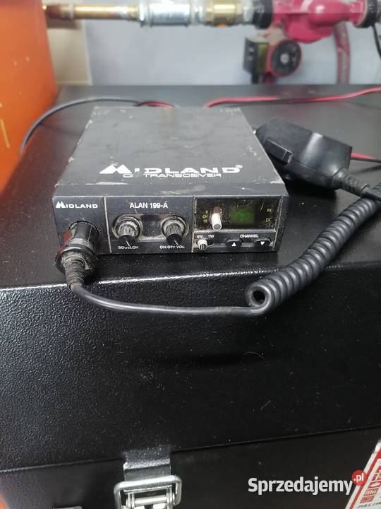 CB radio Midland Allan 199A GPS i akcesoria Turośl sprzedam