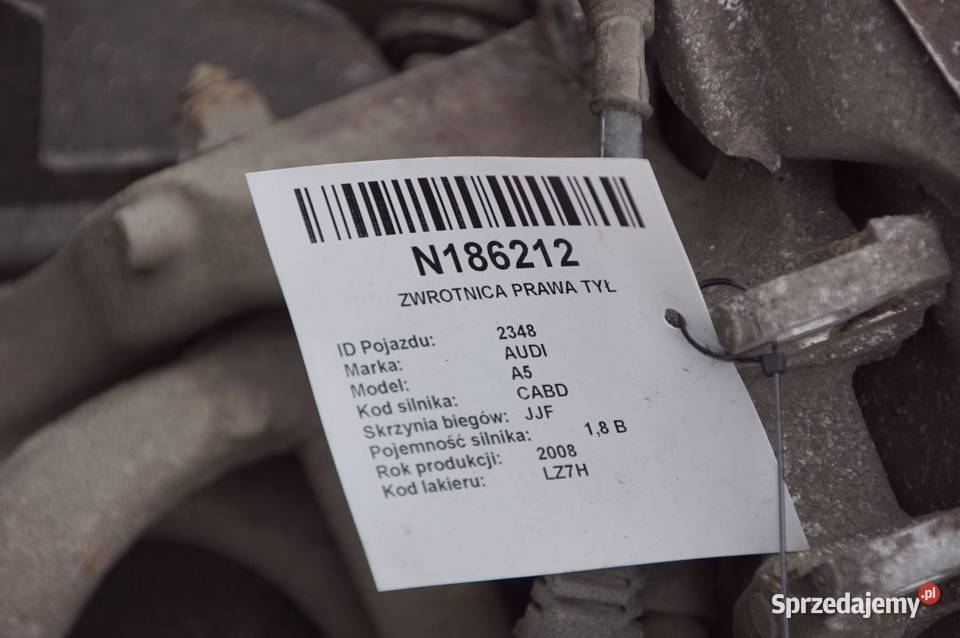 ZWROTNICA PRAWA TYŁ AUDI A5 8K0505312J Lipno