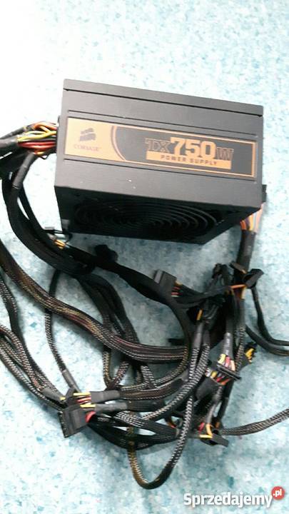 Zasilacz Corsair TX750 750W 80plus waw wys free mazowieckie