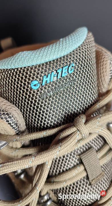 Damskie buty trekkingowe HiTec Storm WP skóra Obuwie sportowe Jasień