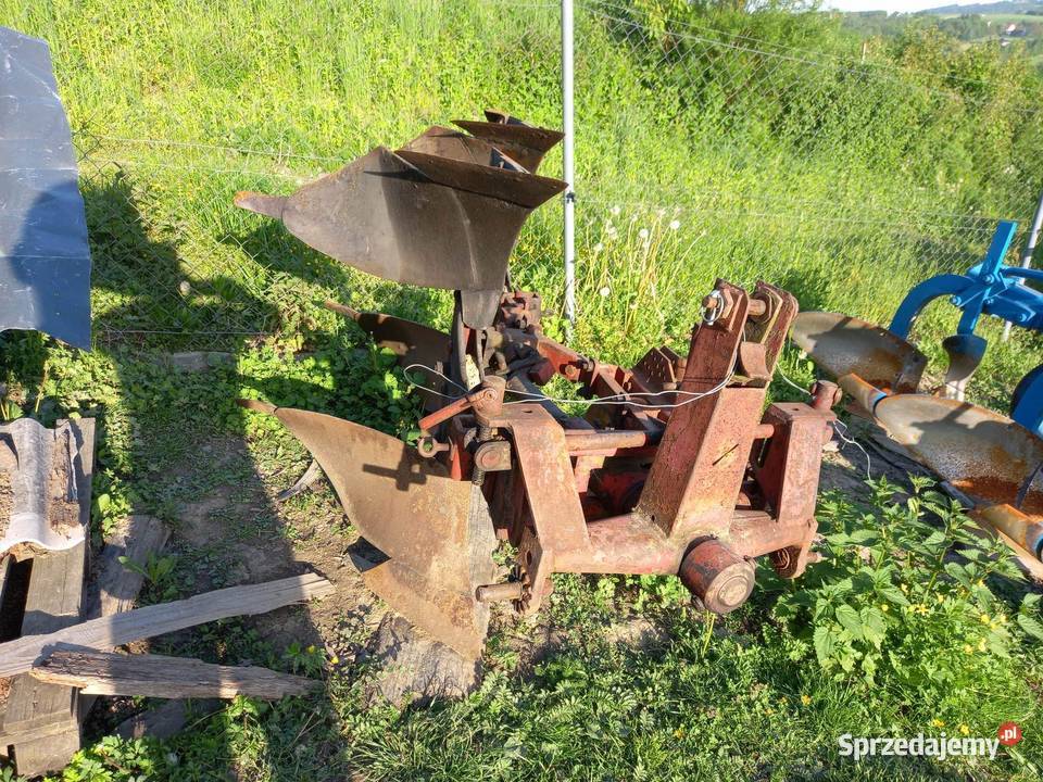 Pług obracalny dwuskibowy Siemiechów sprzedam