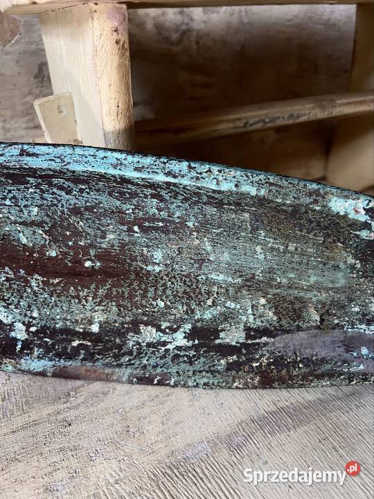 Taca drewniana handmade śląskie Bytom