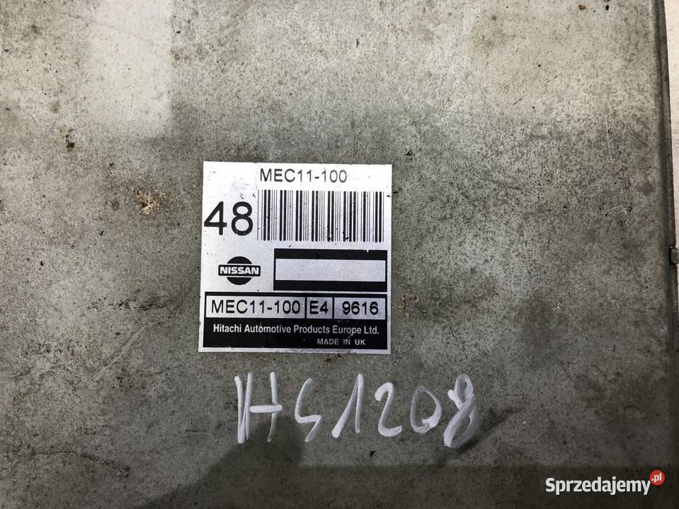 STEROWNIK SILNIKA NISSAN PRIMERA P11 MEC11100