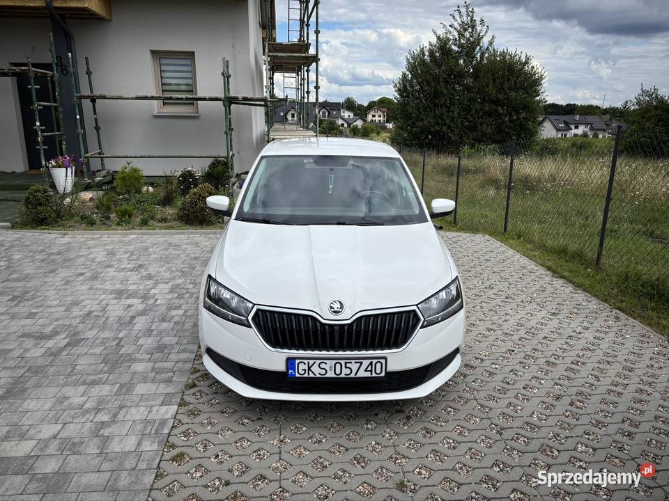 Skoda Fabia salon Polska 10TSI 95 autoalarm Kościerzyna