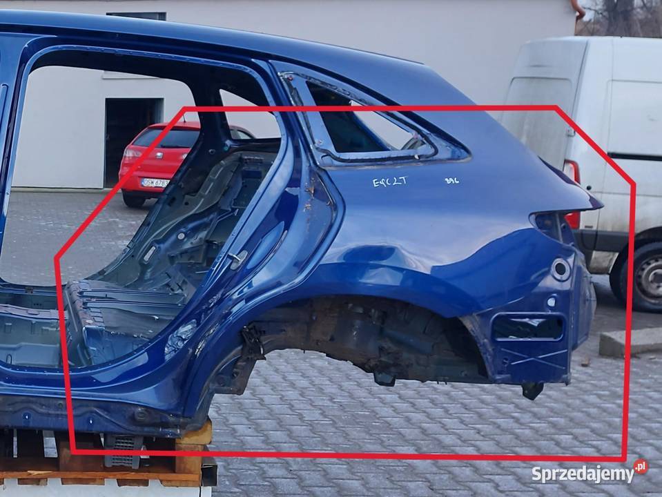 Mercedes EQC 400 W293 WANNA BŁOTNIKI TYŁ KPL