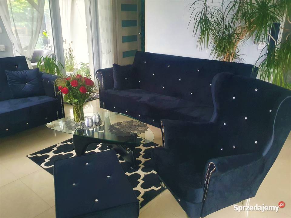RATY komplet zestaw 321 uszak glamour kanapa Dąbrowa Górnicza sprzedam