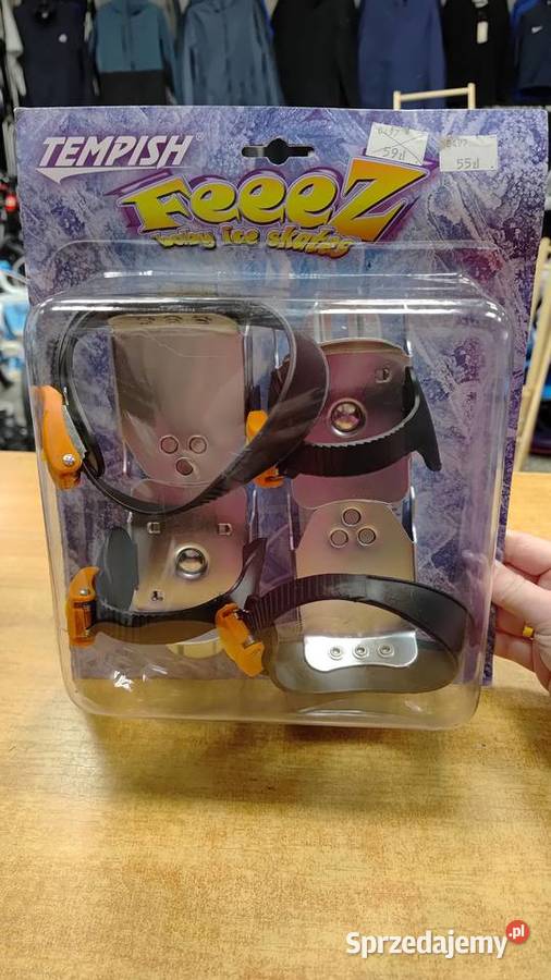 Łyżwy saneczkowe regulowane Tempish Feeez Łyżwiarstwo i hokej Dębica