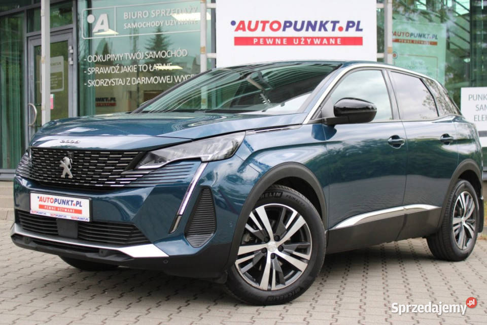 Peugeot 3008 2022r Salon Polska Navi LED BLIS śląskie Chorzów sprzedam