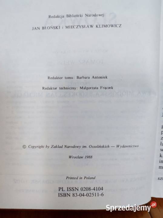 Słówka Żeleński Boy 1988 zakład narodowy imienia ISBN 9788324411696 świętokrzyskie Kielce