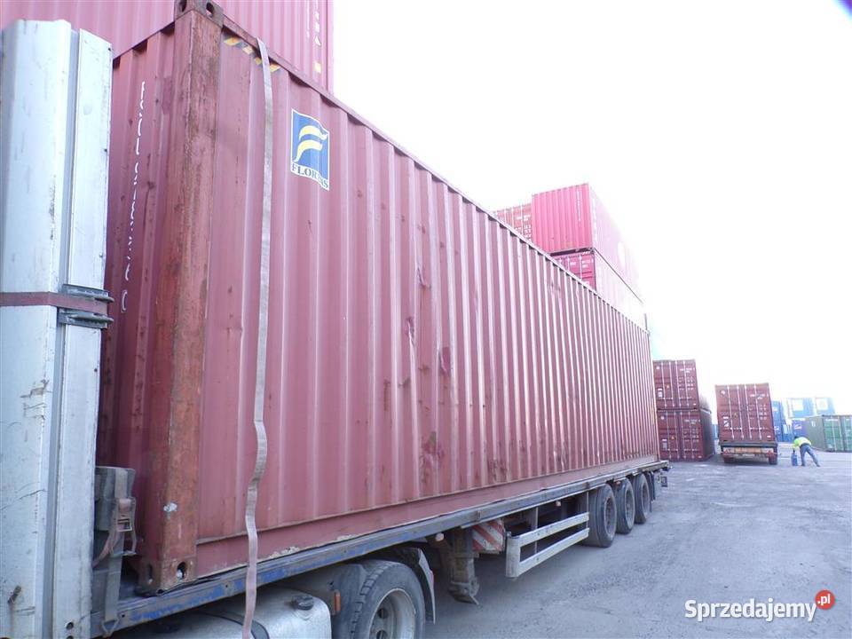 Kontener morski magazyn garaż blaszak 40HC Chotyłów
