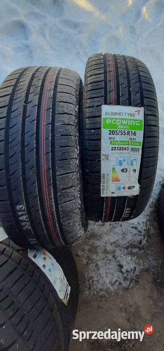 Dwie nieużywane opony kumho