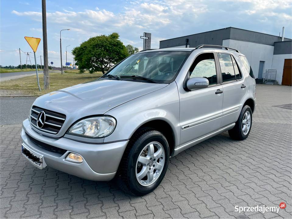 ŁADNY DOINWESTOWANY MERCEDES BENZ ML 27 CDI 163 ML Kutno sprzedam