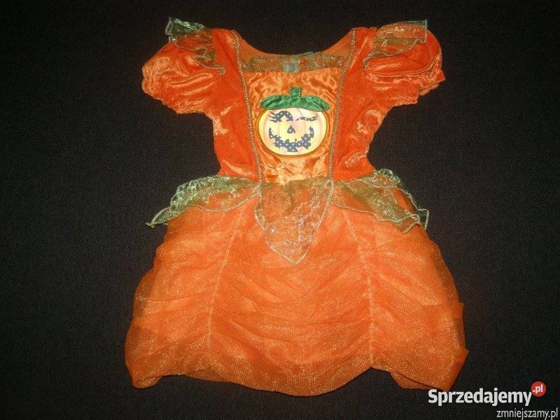 Strój kostium opaska Dynia Halloween 12 latka Siedlce