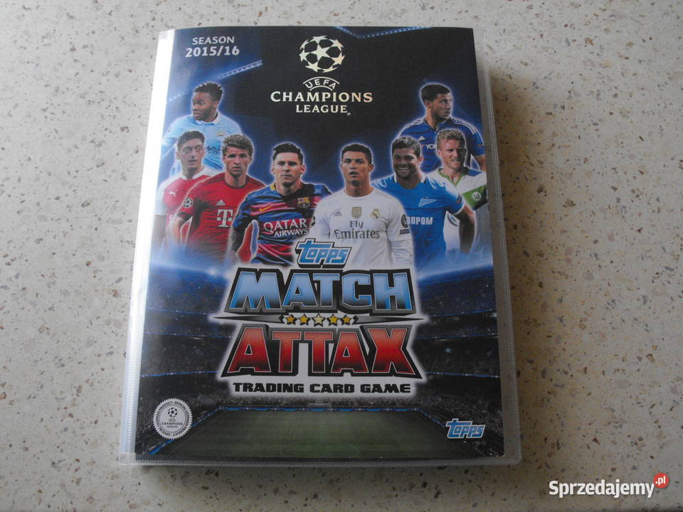 Kompletny album 500 kart topps CHL 20152016 Częstochowa