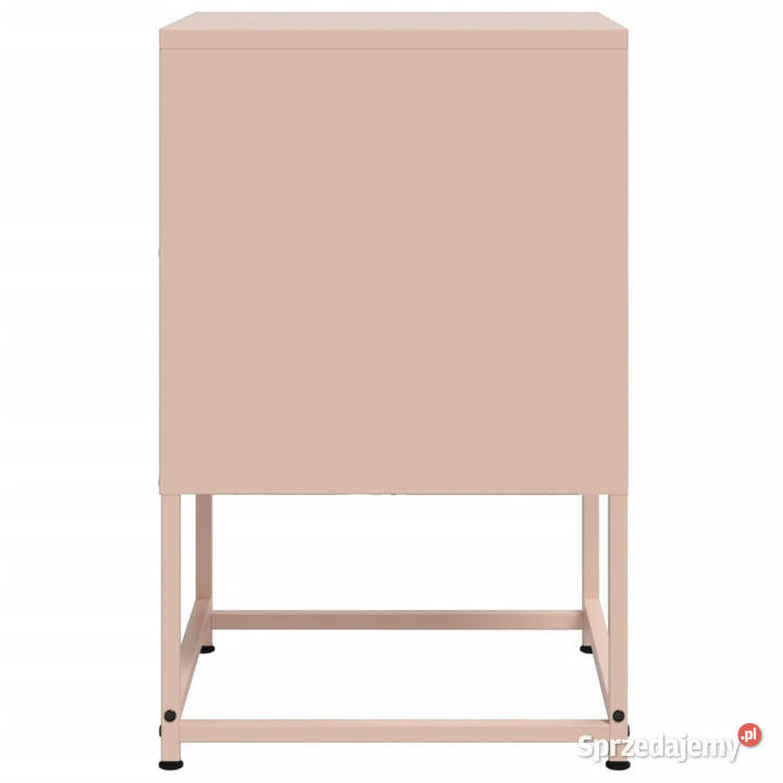 Szafka nocna różowa 36x39x605 stal WM846448 Warszawa